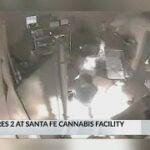 Fire at cannabis manufacturing facility hospitalizes two men